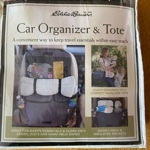 Eddie Bauer car organizer & tote
